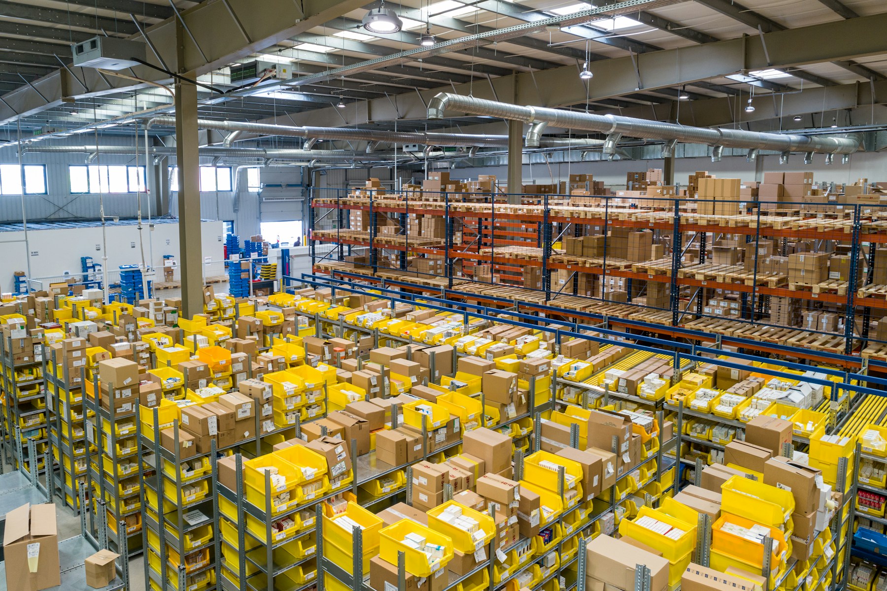 Logistics facility and organized supply chain operations